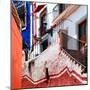 ¡Viva Mexico! Square Collection - Guanajuato Facades-Philippe Hugonnard-Mounted Photographic Print