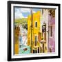 ¡Viva Mexico! Square Collection - Guanajuato Street Scene II-Philippe Hugonnard-Framed Photographic Print