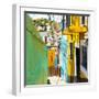 ¡Viva Mexico! Square Collection - Guanajuato Street Scene IV-Philippe Hugonnard-Framed Photographic Print