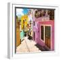 ¡Viva Mexico! Square Collection - Guanajuato Street Scene-Philippe Hugonnard-Framed Photographic Print