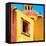 ¡Viva Mexico! Square Collection - Guanajuato Yellow Facades-Philippe Hugonnard-Framed Stretched Canvas