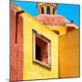 ¡Viva Mexico! Square Collection - Guanajuato Yellow Facades-Philippe Hugonnard-Mounted Photographic Print