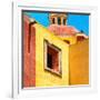 ¡Viva Mexico! Square Collection - Guanajuato Yellow Facades-Philippe Hugonnard-Framed Photographic Print