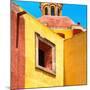 ¡Viva Mexico! Square Collection - Guanajuato Yellow Facades-Philippe Hugonnard-Mounted Photographic Print