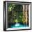 ¡Viva Mexico! Square Collection - Hanging Roots of Ik-Kil Cenote-Philippe Hugonnard-Framed Photographic Print