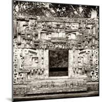 ¡Viva Mexico! Square Collection - Hochob Mayan Pyramids of Campeche I-Philippe Hugonnard-Mounted Photographic Print