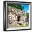 ¡Viva Mexico! Square Collection - Hochob Mayan Pyramids of Campeche IV-Philippe Hugonnard-Framed Photographic Print