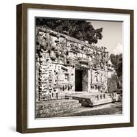 ¡Viva Mexico! Square Collection - Hochob Mayan Pyramids of Campeche VII-Philippe Hugonnard-Framed Photographic Print