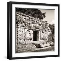 ¡Viva Mexico! Square Collection - Hochob Mayan Pyramids of Campeche VII-Philippe Hugonnard-Framed Photographic Print