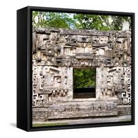 ¡Viva Mexico! Square Collection - Hochob Mayan Pyramids of Campeche-Philippe Hugonnard-Framed Stretched Canvas