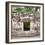 ¡Viva Mexico! Square Collection - Hochob Mayan Pyramids of Campeche-Philippe Hugonnard-Framed Photographic Print