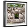 ¡Viva Mexico! Square Collection - Hochob Mayan Pyramids of Campeche-Philippe Hugonnard-Framed Photographic Print
