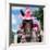 ¡Viva Mexico! Square Collection - Horse with a Pink Hat-Philippe Hugonnard-Framed Photographic Print