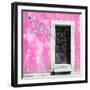 ¡Viva Mexico! Square Collection - Hot Pink Wall of Silence-Philippe Hugonnard-Framed Photographic Print