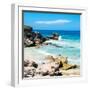 ?Viva Mexico! Square Collection - Isla Mujeres Coastline II-Philippe Hugonnard-Framed Photographic Print