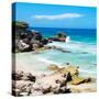 ?Viva Mexico! Square Collection - Isla Mujeres Coastline II-Philippe Hugonnard-Stretched Canvas