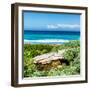 ¡Viva Mexico! Square Collection - Isla Mujeres Coastline III-Philippe Hugonnard-Framed Photographic Print