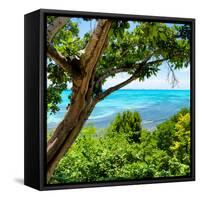 ¡Viva Mexico! Square Collection - Isla Mujeres View II-Philippe Hugonnard-Framed Stretched Canvas