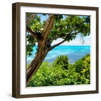 ¡Viva Mexico! Square Collection - Isla Mujeres View II-Philippe Hugonnard-Framed Photographic Print