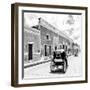 ¡Viva Mexico! Square Collection - Izamal B&W-Philippe Hugonnard-Framed Photographic Print