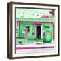 ¡Viva Mexico! Square Collection - "La Esquina" Green Supermarket - Cancun-Philippe Hugonnard-Framed Photographic Print