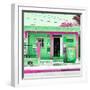 ¡Viva Mexico! Square Collection - "La Esquina" Green Supermarket - Cancun-Philippe Hugonnard-Framed Photographic Print