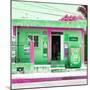 ¡Viva Mexico! Square Collection - "La Esquina" Green Supermarket - Cancun-Philippe Hugonnard-Mounted Photographic Print