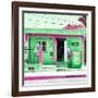 ¡Viva Mexico! Square Collection - "La Esquina" Green Supermarket - Cancun-Philippe Hugonnard-Framed Photographic Print