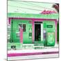 ¡Viva Mexico! Square Collection - "La Esquina" Green Supermarket - Cancun-Philippe Hugonnard-Mounted Photographic Print