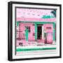 ¡Viva Mexico! Square Collection - "La Esquina" Pink Supermarket - Cancun-Philippe Hugonnard-Framed Photographic Print