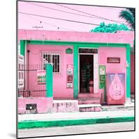 ¡Viva Mexico! Square Collection - "La Esquina" Pink Supermarket - Cancun-Philippe Hugonnard-Mounted Photographic Print