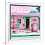 ¡Viva Mexico! Square Collection - "La Esquina" Pink Supermarket - Cancun-Philippe Hugonnard-Framed Photographic Print