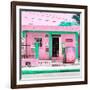 ¡Viva Mexico! Square Collection - "La Esquina" Pink Supermarket - Cancun-Philippe Hugonnard-Framed Photographic Print