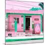 ¡Viva Mexico! Square Collection - "La Esquina" Pink Supermarket - Cancun-Philippe Hugonnard-Mounted Photographic Print