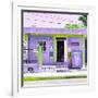 ¡Viva Mexico! Square Collection - "La Esquina" Purple Supermarket - Cancun-Philippe Hugonnard-Framed Photographic Print