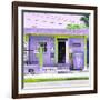 ¡Viva Mexico! Square Collection - "La Esquina" Purple Supermarket - Cancun-Philippe Hugonnard-Framed Photographic Print