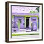 ¡Viva Mexico! Square Collection - "La Esquina" Purple Supermarket - Cancun-Philippe Hugonnard-Framed Photographic Print