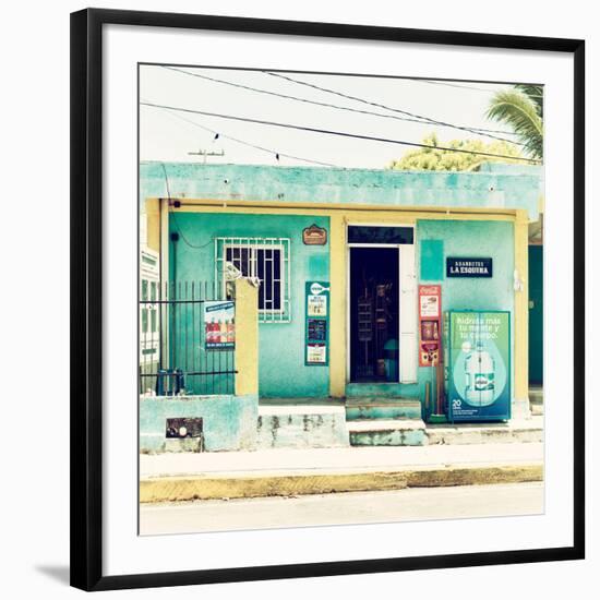 ?Viva Mexico! Square Collection - "La Esquina" Supermarket II - Cancun-Philippe Hugonnard-Framed Photographic Print