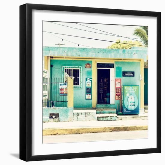 ?Viva Mexico! Square Collection - "La Esquina" Supermarket II - Cancun-Philippe Hugonnard-Framed Photographic Print