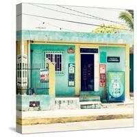 ?Viva Mexico! Square Collection - "La Esquina" Supermarket II - Cancun-Philippe Hugonnard-Stretched Canvas