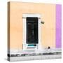 ¡Viva Mexico! Square Collection - Light Yellow and Mauve Facade - Campeche-Philippe Hugonnard-Stretched Canvas