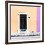 ¡Viva Mexico! Square Collection - Light Yellow and Mauve Facade - Campeche-Philippe Hugonnard-Framed Photographic Print