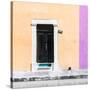¡Viva Mexico! Square Collection - Light Yellow and Mauve Facade - Campeche-Philippe Hugonnard-Stretched Canvas