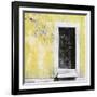 ¡Viva Mexico! Square Collection - Light Yellow Wall of Silence-Philippe Hugonnard-Framed Photographic Print