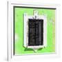 ¡Viva Mexico! Square Collection - Lime Green Wall & Black Window-Philippe Hugonnard-Framed Photographic Print