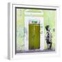 ¡Viva Mexico! Square Collection - Main entrance Door Closed III-Philippe Hugonnard-Framed Premium Photographic Print