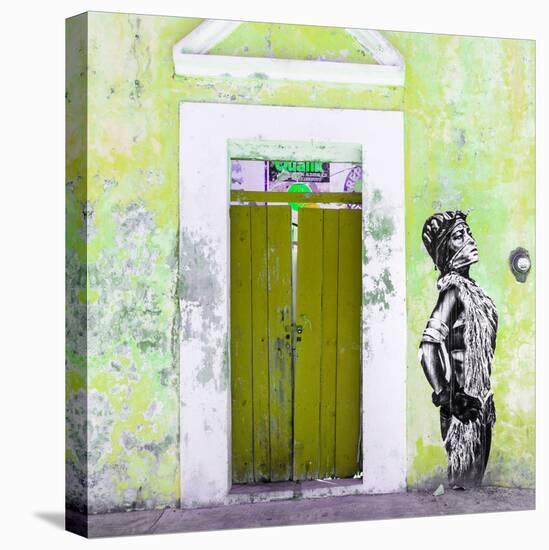 ¡Viva Mexico! Square Collection - Main entrance Door Closed III-Philippe Hugonnard-Stretched Canvas