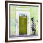 ¡Viva Mexico! Square Collection - Main entrance Door Closed III-Philippe Hugonnard-Framed Photographic Print