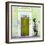 ¡Viva Mexico! Square Collection - Main entrance Door Closed III-Philippe Hugonnard-Framed Photographic Print