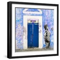 ¡Viva Mexico! Square Collection - Main entrance Door Closed IV-Philippe Hugonnard-Framed Premium Photographic Print